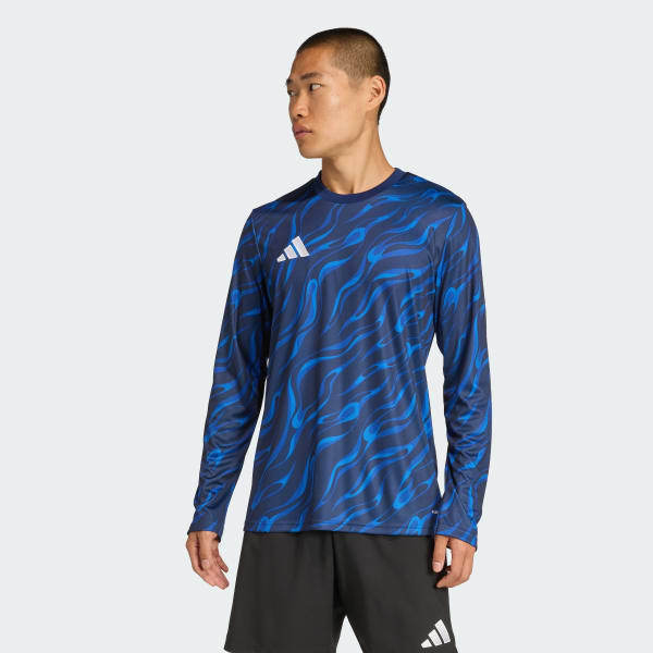 ブルー プラクティス 長袖ジャージ