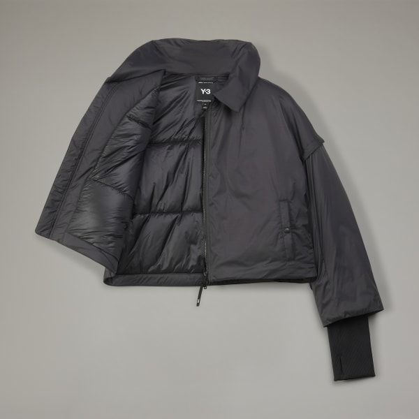 adidas Y-3 Padded Jacket - Black | Free Shipping with