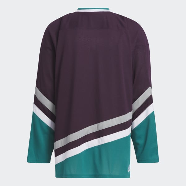Anaheim Ducks adidas Hockey Fights Cancer Primegreen Authentic Blank Practice  Jersey - White/Purple