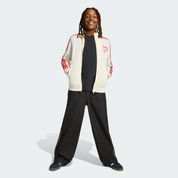 Hvit FIREBIRD LOOSE TRENINGSOVERDEL HEART