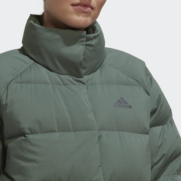 zelená Bunda Helionic Relaxed Down BT063