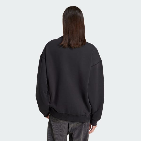 adidas EQT Wash Crewneck Sweatshirt - Black | Free Shipping