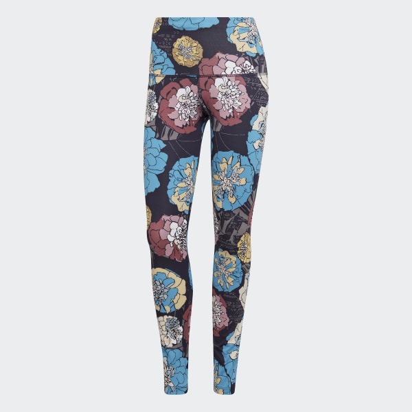 Bla Floral Running Tights WY524