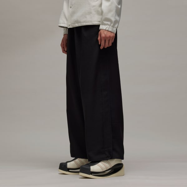 Black Y-3 Sport Uniform Wide Pants