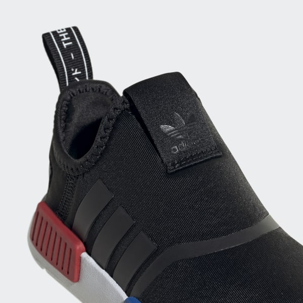アディダス キッズ ジュニア スニーカー adidas Originals NMD 360 PS - Black/Black アディダス NMD 360 - ブラック | アディダス ジャパン