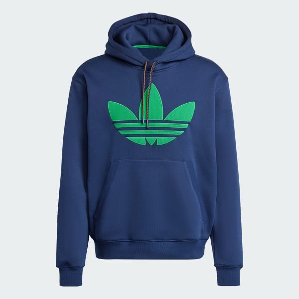 Felpa con cappuccio adidas Originals 70s Fleece Blu adidas adidas Italia