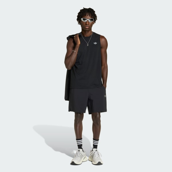 Svart TECH TREFOIL ESSENTIALS POLYESTER LINNE