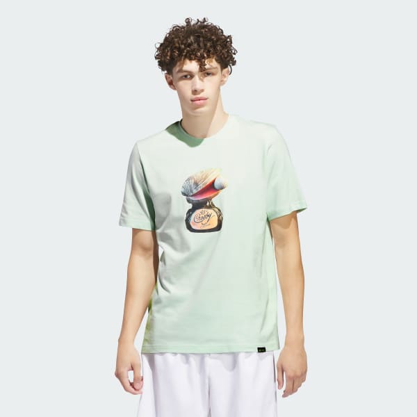 Green adidas x Malbon Graphic T-Shirt