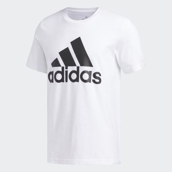 Blanco Camiseta Badge of Sport Basic
