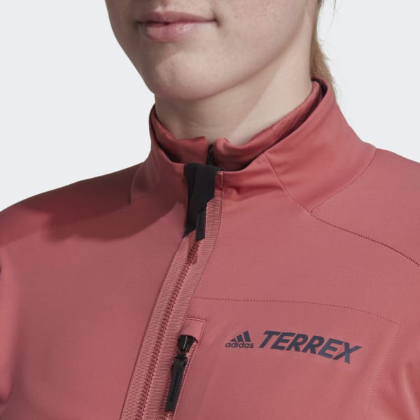 Red Terrex Xperior Cross-Country Ski Soft Shell Jacket AT987