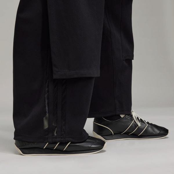 adidas Y-3 Mesh Stripes Track Pants - Black | Free Shipping adidas Y-3 Mesh Stripes Track Pants - Black | Free Shipping