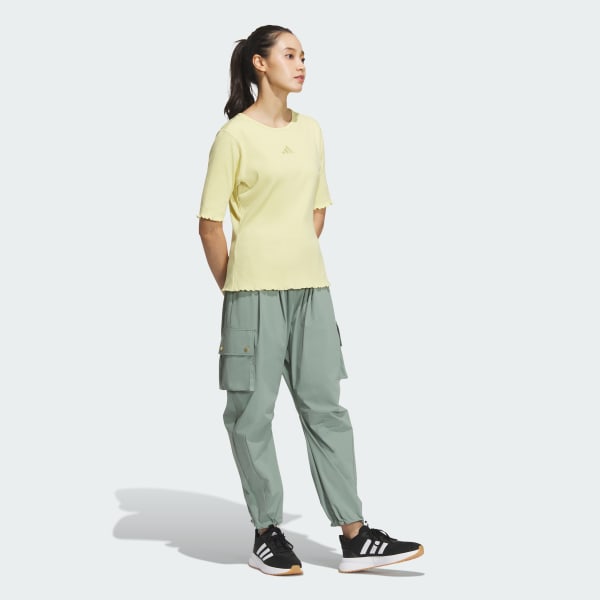 グリーン LUXFLOW カジュアル カーゴパンツ