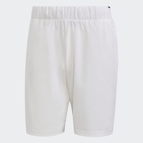 White Club Stretch-Woven Tennis Shorts 22596