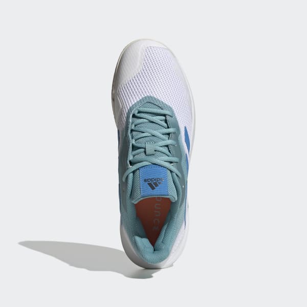 Turquoise CourtJam Control Tennis Shoes LVJ99