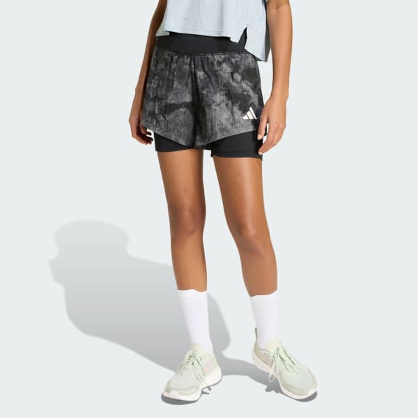 Grey adi365 Spray Dye 2in1 Shorts