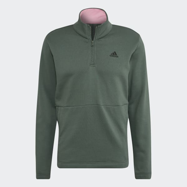 Zielony 1/4 Zip Fleece Track Suit SS510