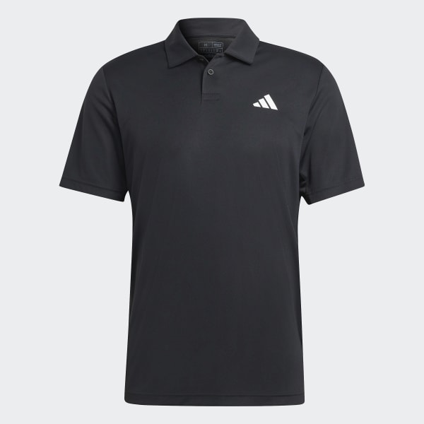 Nero Polo Shirt del Club Tennis