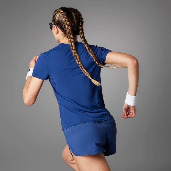 Azul Camiseta Corrida Adizero Essentials