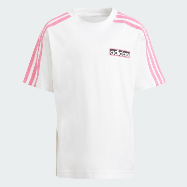 Hong Set Áo Thun Quần Short Adibreak