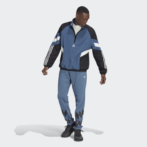 Blauw adidas Rekive Polar Fleece Sweatshirt CN689