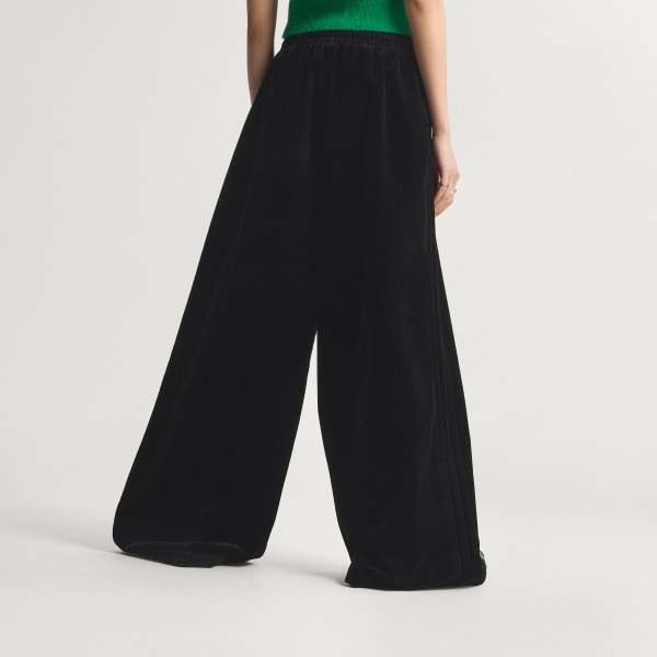 zwart Brushed Twill Oversized Firebird Trainingsbroek