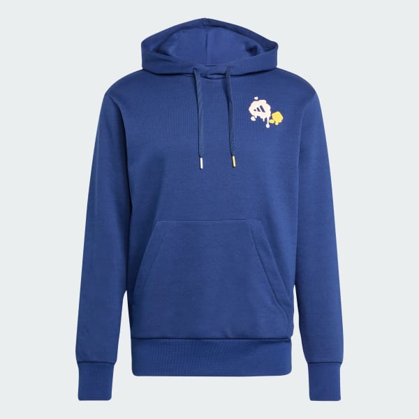 Mavi Food Sauce Graphic Kapüşonlu Üst