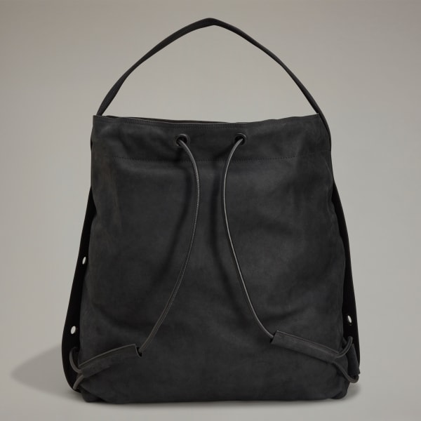Negro Mochila Deportiva Y-3 Lux Leather