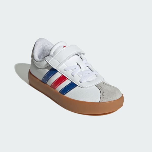 Blanco Zapatillas VL Court 3.0 Skateboarding Niños