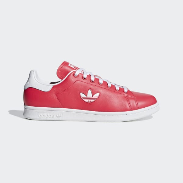 Men's Stan Smith Shock Red and Cloud 