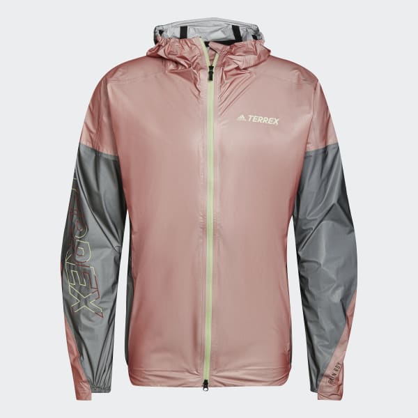 Oransje Terrex Agravic Three-Layer Pro Regnjakke HF583