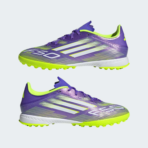 adidas F50 League Turf Cleats - Purple | Free Shipping with