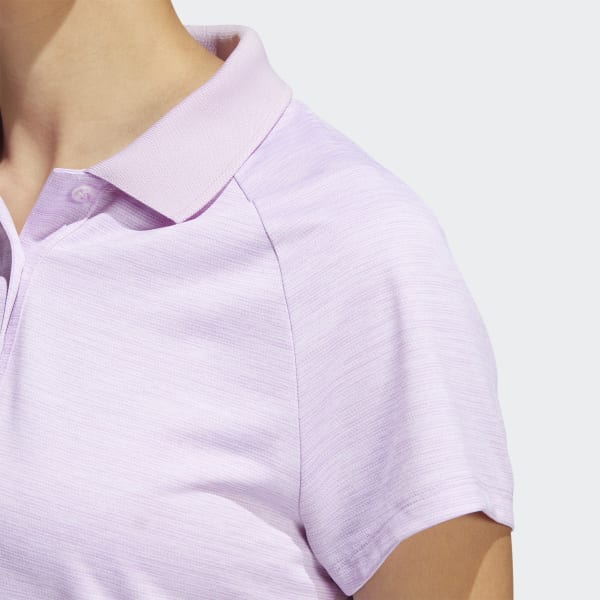 Purple Mélange Polo Shirt