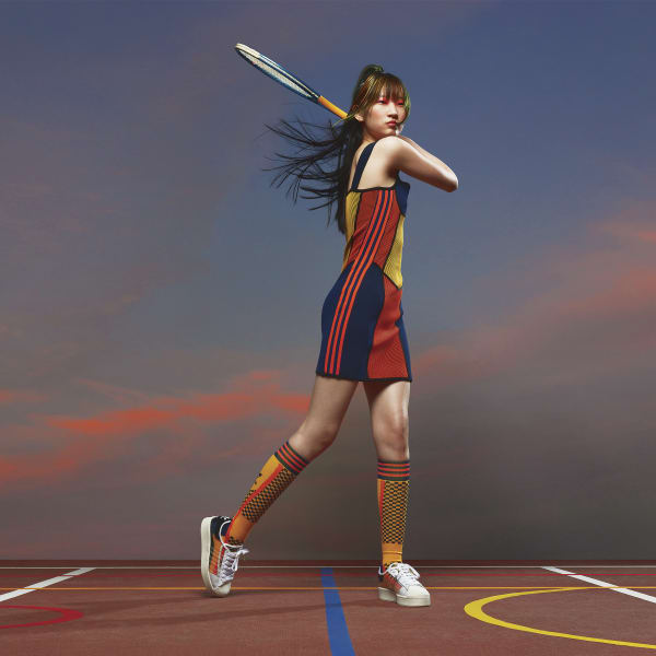 adidas paolina russo corset dress