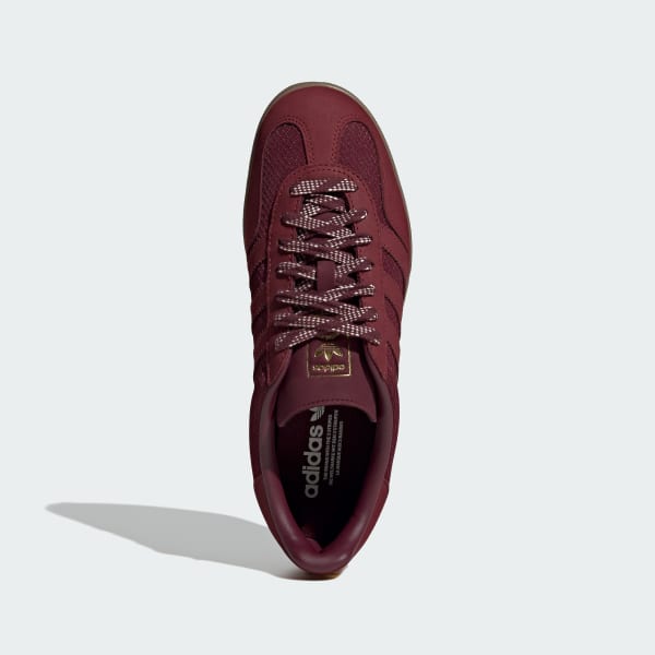 สีแดงเบอร์กันดี รองเท้า Gazelle Indoor