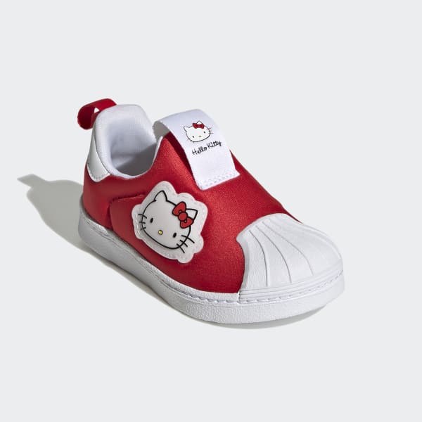 Red Hello Kitty Superstar 360 Shoes