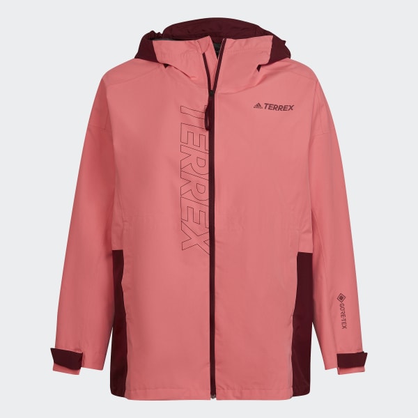 Red Terrex GORE-TEX Paclite Rain Jacket (Plus Size) WP223