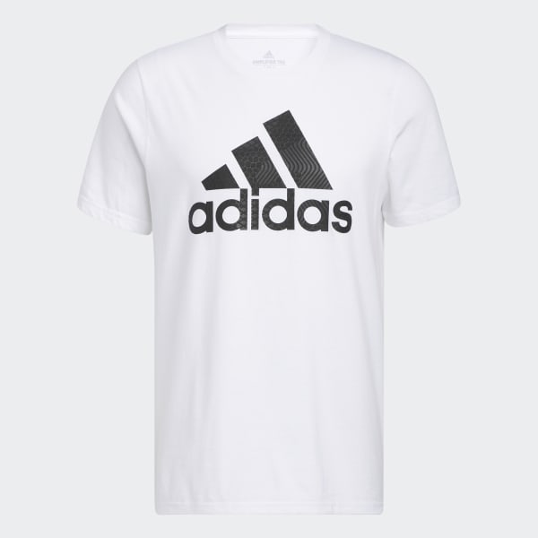 Branco Camiseta Training Logo C8891