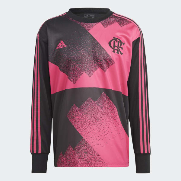Preto Camisa Goleiro CR Flamengo Icon