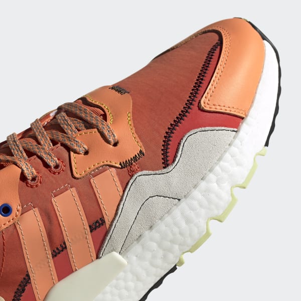 nite jogger branco e laranja