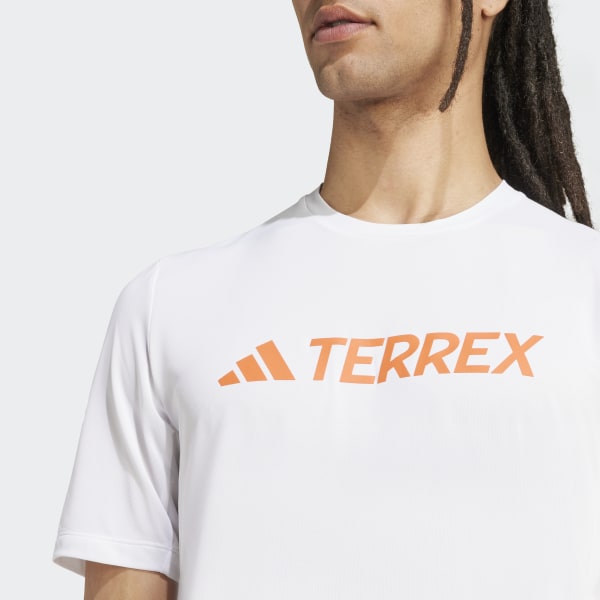 adidas Terrex Multi Climacool Logo Tech Tee - White | adidas