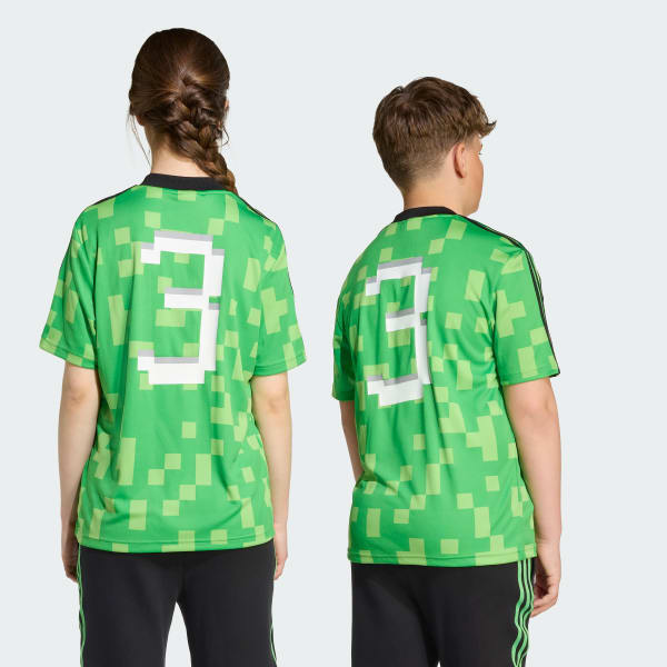 Flerfarvet adidas Originals X Minecraft trøje til børn