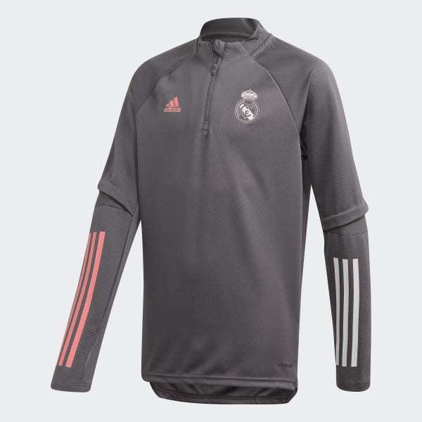 Adidas Real Madrid Treningsoverdel Gra Adidas Norway