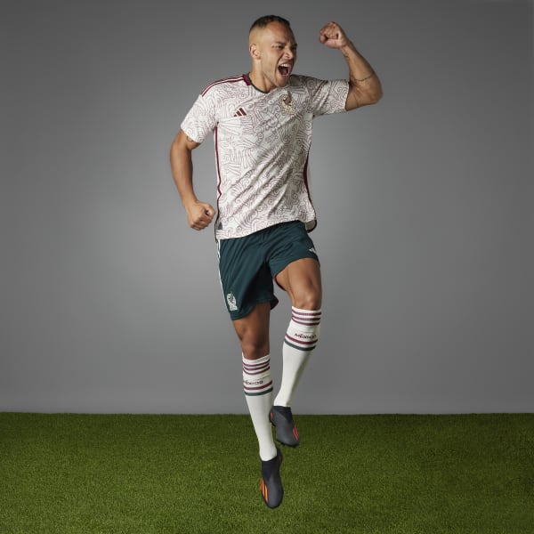 Beige Jersey Visitante Authentic Selección Nacional de México