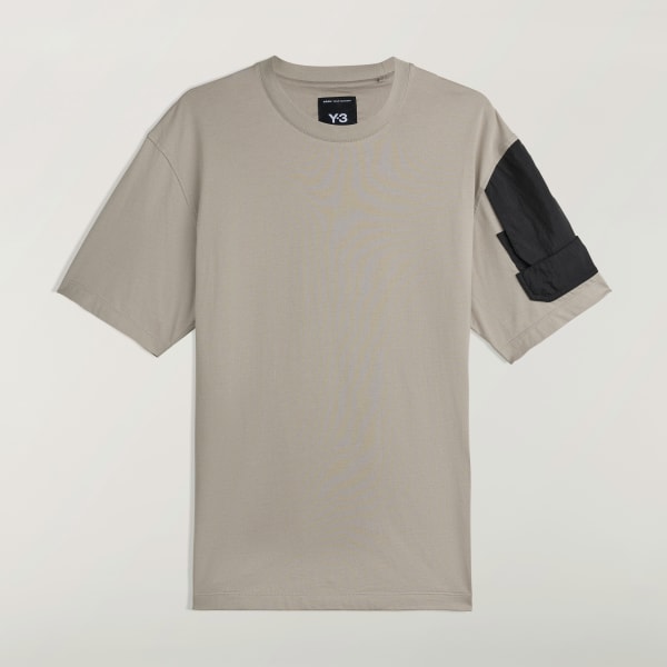 アディダス Y-3 UTILITY SHORT SLEEVE TEE - ブラウン | アディダス