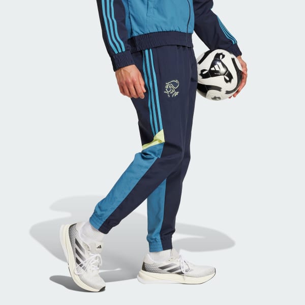 Blue Ajax Amsterdam Seasonal Track Tracksuit Bottoms