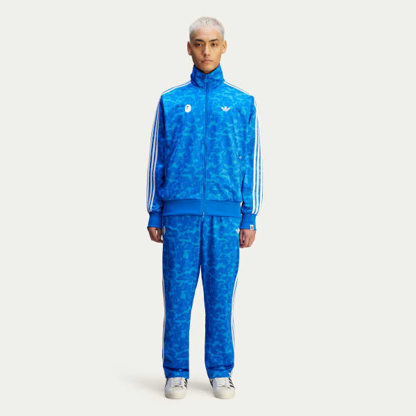 Blue BAPE Firebird Track Pants