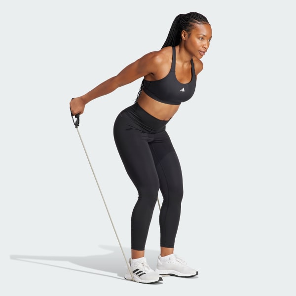 Negro Top Deportivo TLRDREACT Training Soporte Alto