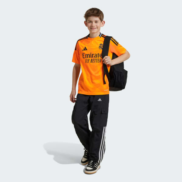 Orange Real Madrid 24/25 Away Jersey Kids