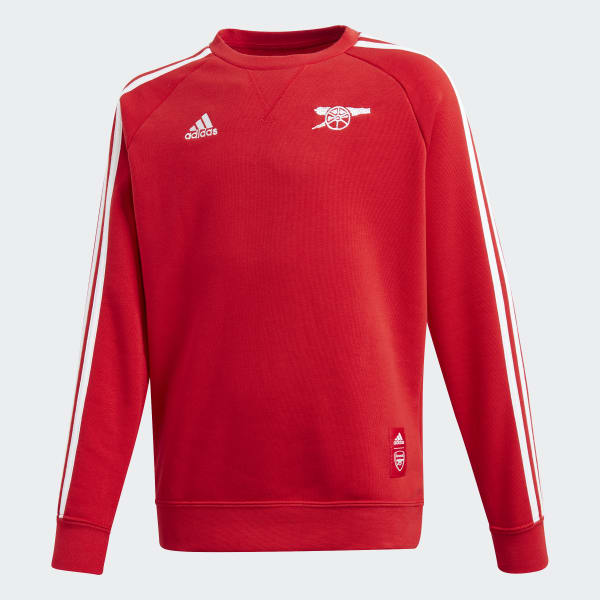 red adidas crew neck sweatshirt
