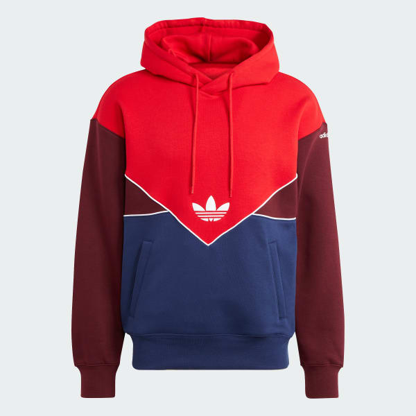Adidas red white and blue sweatshirt store